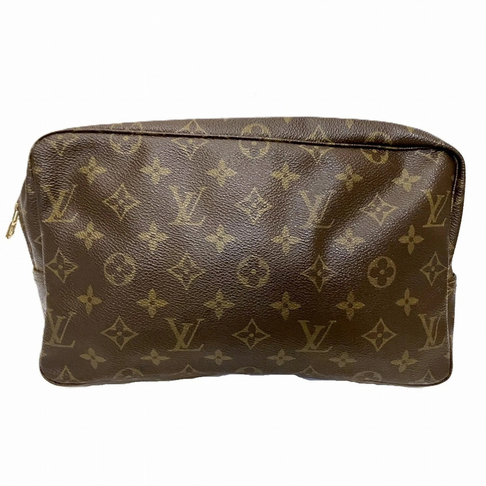 LOUIS VUITTON Authentic Brown Monogram Clutch Bag